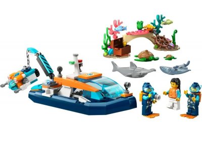 Конструктор Lego City Исследовательская водолазная лодка 1-00407867_1