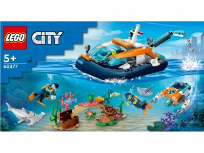 Конструктор Lego City Исследовательская водолазная лодка 1-00407867_6