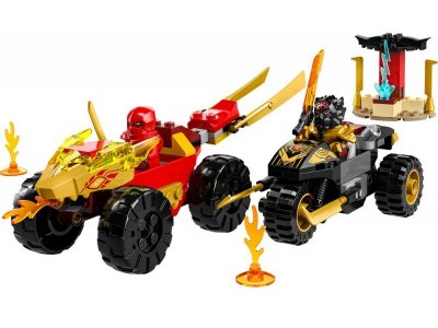Конструктор Lego Ninjago Кай и Рас: Битва на машине и мотоцикле 1-00407878_1