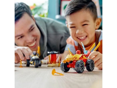 Конструктор Lego Ninjago Кай и Рас: Битва на машине и мотоцикле 1-00407878_9