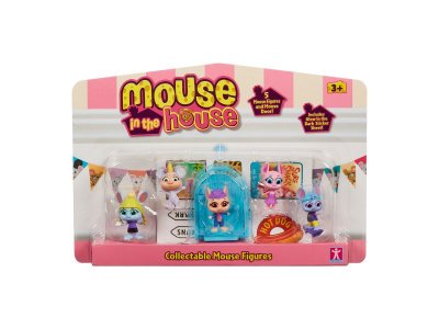 Набор игровой Mouse in the House 5в1 Милли и мышки 1-00408204_4