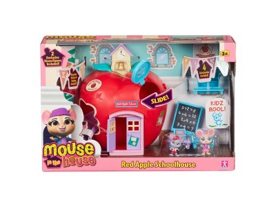 Набор игровой Mouse in the House Школа Яблоко 1-00408207_2
