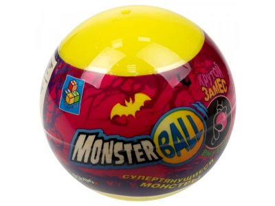 Фигурка тянущаяся 1Toy Monster Ball 5см с шаром внутри 1-00408172_14