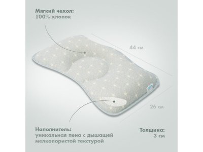 Подушка для новорожденного Nuovita Neonutti Isolotto Dipinto 1-00293278_5