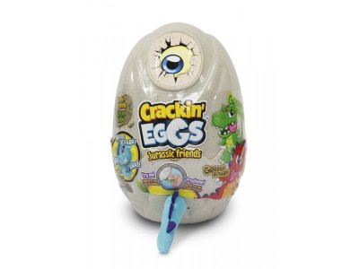 Мягкая игрушка Crackin'Eggs Парк Динозавров. Динозавр в яйце, 22 см 1-00408420_15