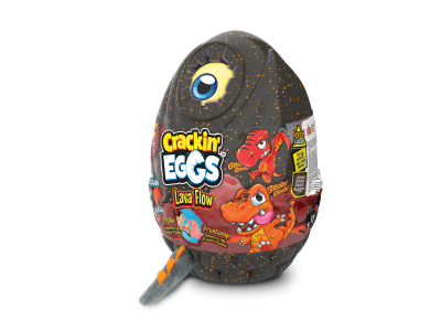 Мягкая игрушка Crackin'Eggs Лава. Динозавр в яйце, 22 см 1-00408422_1