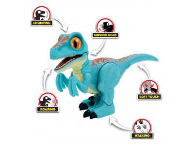 Игрушка Dino Uleashed Раптор со звуковыми эффектами и электромеханизмами 1-00408430_2