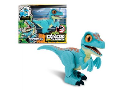 Игрушка Dino Uleashed Раптор со звуковыми эффектами и электромеханизмами 1-00408430_1