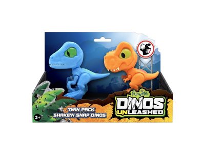 Фигурка Dino Uleashed Клацающий динозавр, 2 шт. 1-00408439_2