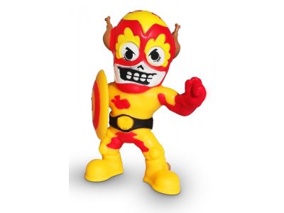 Фигурка-тянучка Supermasked супергерой Captain Nuget со звуком 1-00408446_1