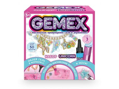Набор для создания украшений Gemex Unicorn 1-00408452_2