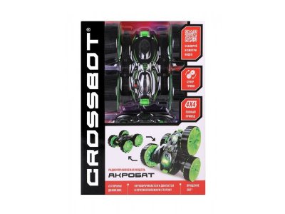 Игрушка Crossbot Машина р/у Перевертыш Акробат 1-00408500_2