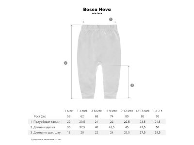 Ползунки Bossa Nova Basic 1-00409215_2