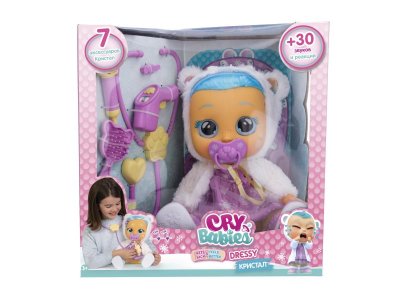 Кукла Cry Babies Кристал заболела интерактивная плачущая с аксессуарами 1-00410146_2