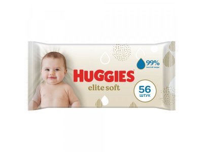 Салфетки влажные Huggies Elite Soft, 56 шт. 1-00339491_3
