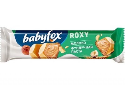 Батончик вафельный BabyFox Roxy молочно-ореховый 18,2 г 1-00410222_1