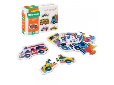 Пазлы Maya Toys Машинки 1-00410241_1