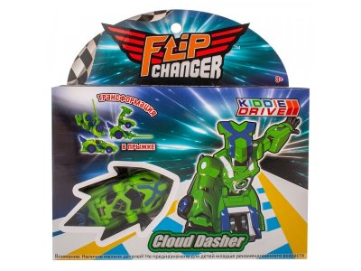 Набор игровой KiddieDrive Машинка-трансформер Flip Changer Cloud Dasher 1-00411096_1