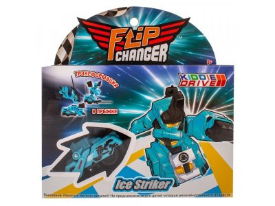 Набор игровой KiddieDrive Машинка-трансформер Flip Changer Ice Striker 1-00411102_1