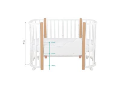 Кровать Indigo Baby Lux 3 в 1 1-00410407_2