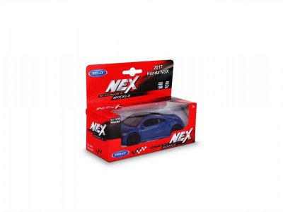 Машинка Welly Honda NSX с пружинным механизмом, 1:38 1-00367530_8