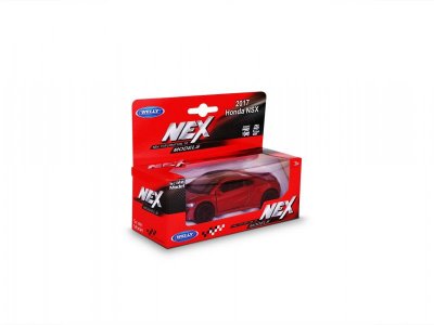 Машинка Welly Honda NSX с пружинным механизмом, 1:38 1-00367530_12