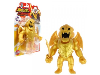Фигурка тянущаяся 1Toy Monster Flex Combat Горгулио с золотой саблей 15 см 1-00412467_1