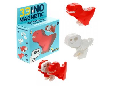 Фигурка сборная 1Toy 3Dino Magnetic Тираннозавр с магнитом 1-00412472_16