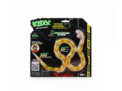 Игрушка-антистресс Klixx Creaturez Гремучая змея 1-00412552_2