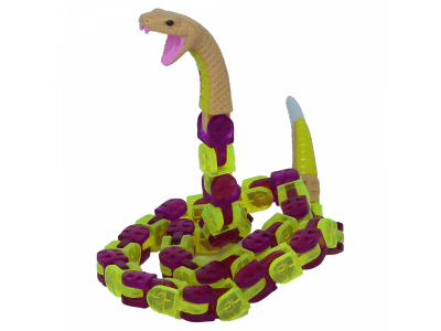 Игрушка-антистресс Klixx Creaturez Гремучая змея 1-00412553_1