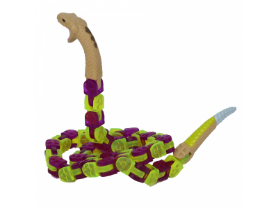 Игрушка-антистресс Klixx Creaturez Гремучая змея 1-00412553_6