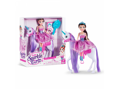Кукла Zuru Sparkle Girlz Принцесса с Лошадью 1-00412784_1