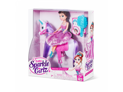 Кукла Zuru Sparkle Girlz Принцесса с Лошадью 1-00412784_6