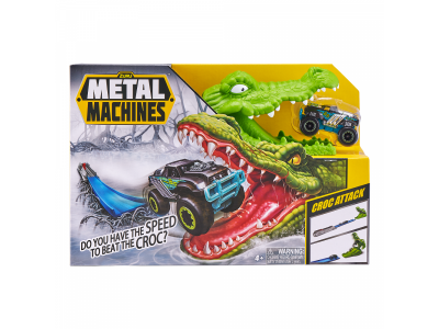 Набор игровой Zuru Metal Machines с машинкой, трек Крокодил 1-00412798_4