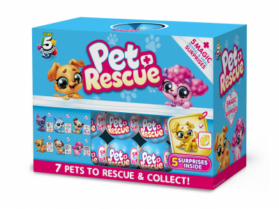 Набор игровой Zuru сюрприз в шаре 5 Surprise Pet Rescue фигурка щенка с аксессуарами 1-00412803_6
