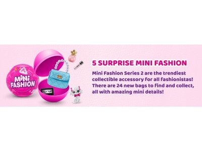 Набор игровой Zuru сюрприз в шаре 5 Surprise Mini Fashion S2 1-00412804_3