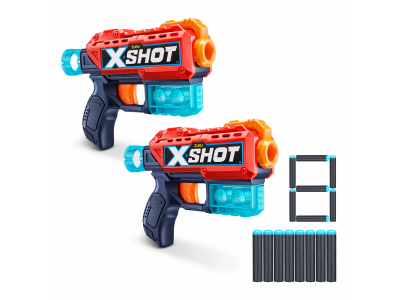 Набор игровой для стрельбы Zuru X-Shot Ексель - Дабл Кикбек 1-00412827_1