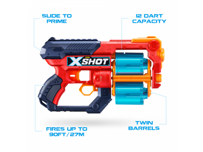 Набор игровой для стрельбы Zuru X-Shot Ексель - Иксес - ТК-12 1-00412831_4