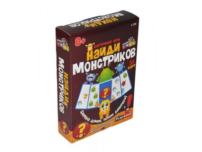 Игра карточная Play land Найди монстриков 1-00413110_5