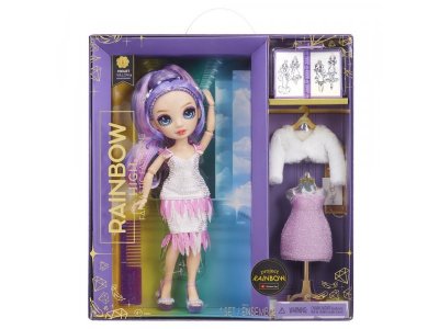Кукла Rainbow High Fantastic Виолет 28 см с аксессурами 1-00413985_9