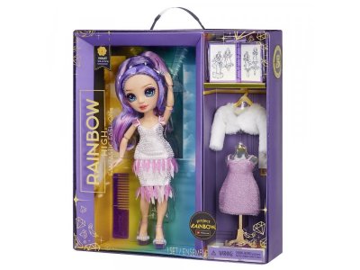 Кукла Rainbow High Fantastic Виолет 28 см с аксессурами 1-00413985_10
