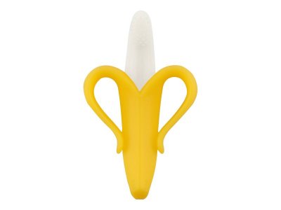 Прорезыватель Lubby банан силикон, от 4 мес. 1-00414568_1