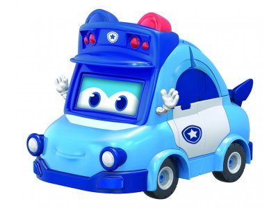 Игрушка GoGo Bus Робот трансформер Полицейская машина 1-00415182_1