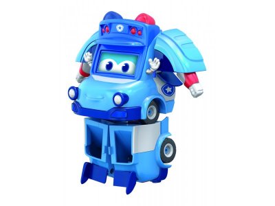 Игрушка GoGo Bus Робот трансформер Полицейская машина 1-00415182_2