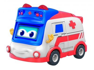 Игрушка GoGo Bus Робот трансформер Скорая помощь 1-00415183_1