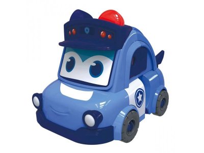 Игрушка GoGo Bus Робот трансформер Полицейская машина 1-00415215_1