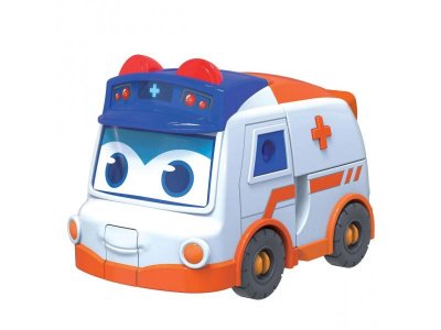 Игрушка GoGo Bus Робот трансформер Скорая помощь 1-00415216_1