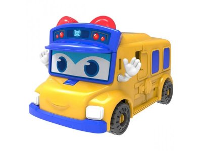Игрушка GoGo Bus 2 в 1 Робот Школьный автобус X полицейский 1-00415233_2