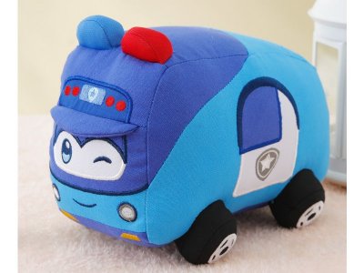 Мягкая игрушка GoGo Bus Полицейская машина 1-00415241_1