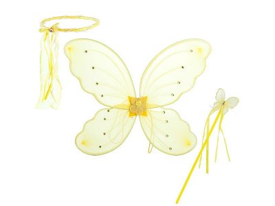 Набор карнавальный Snowmen Winx (крылья бабочки, обод, палочка-бабочка со стразами и бусы) 33 см 1-00416499_1